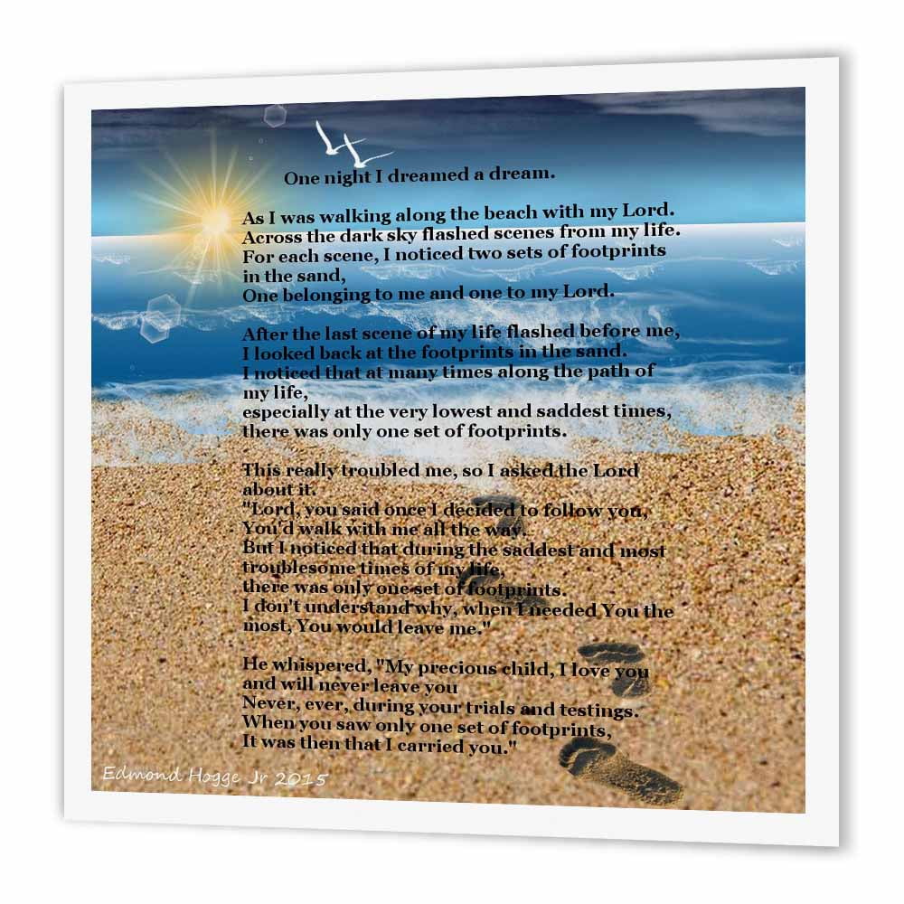 It's just a photo of Footprints in the Sand Poem Printable intended for transparent background This is an image of Footprints in the Sand Poem Printable intended for transparent background